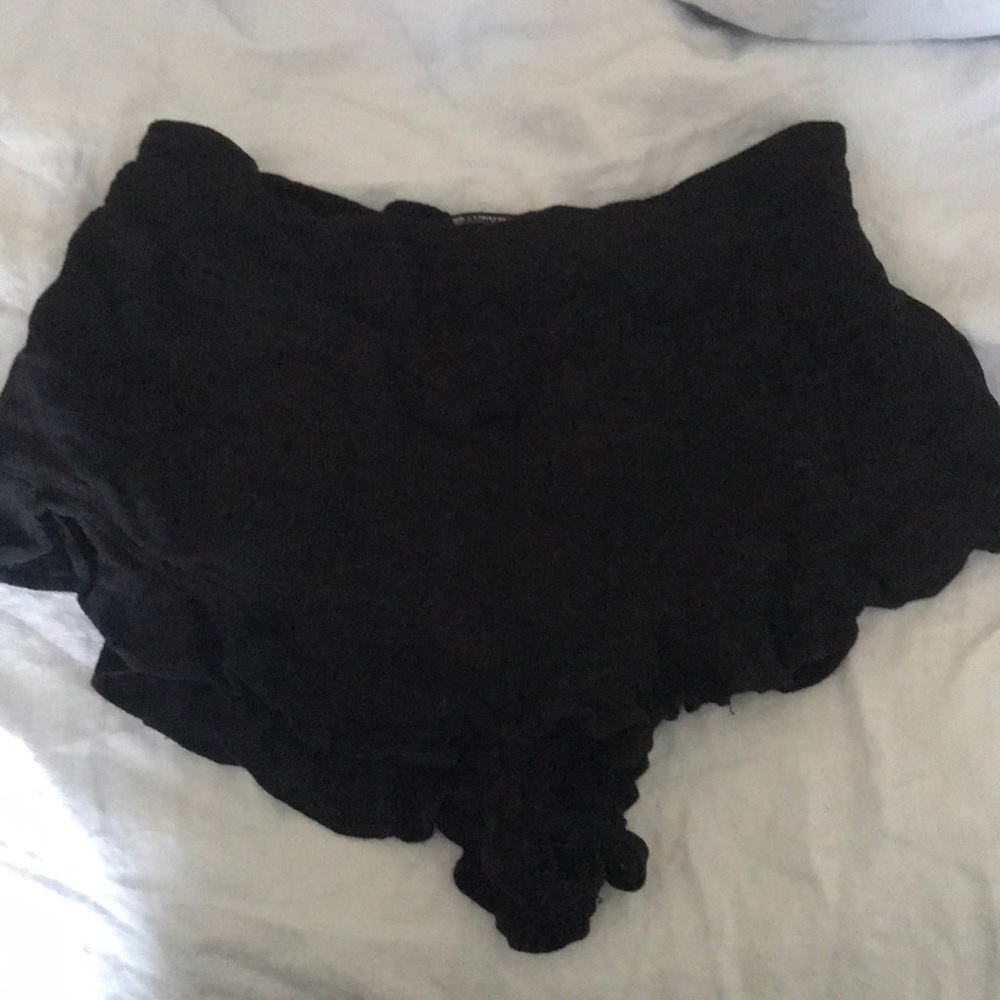 brandy flowy shorts